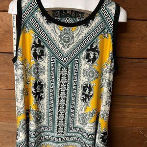 Women Top Sleeveless Tunic - XL - EST 1946 -